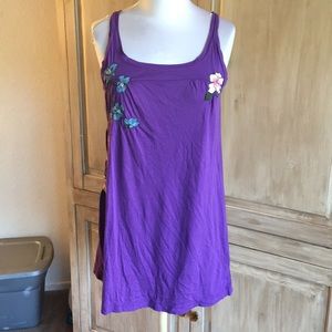 Johnny Was JWLA Purple Tank Top- Sz S